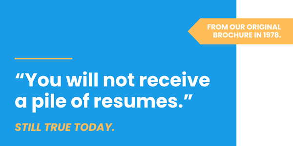 executive recruiting beyond resumes